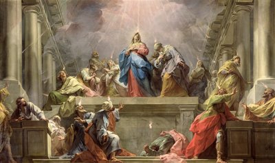 Pentecost, 1732 by Jean Bernard Restout
